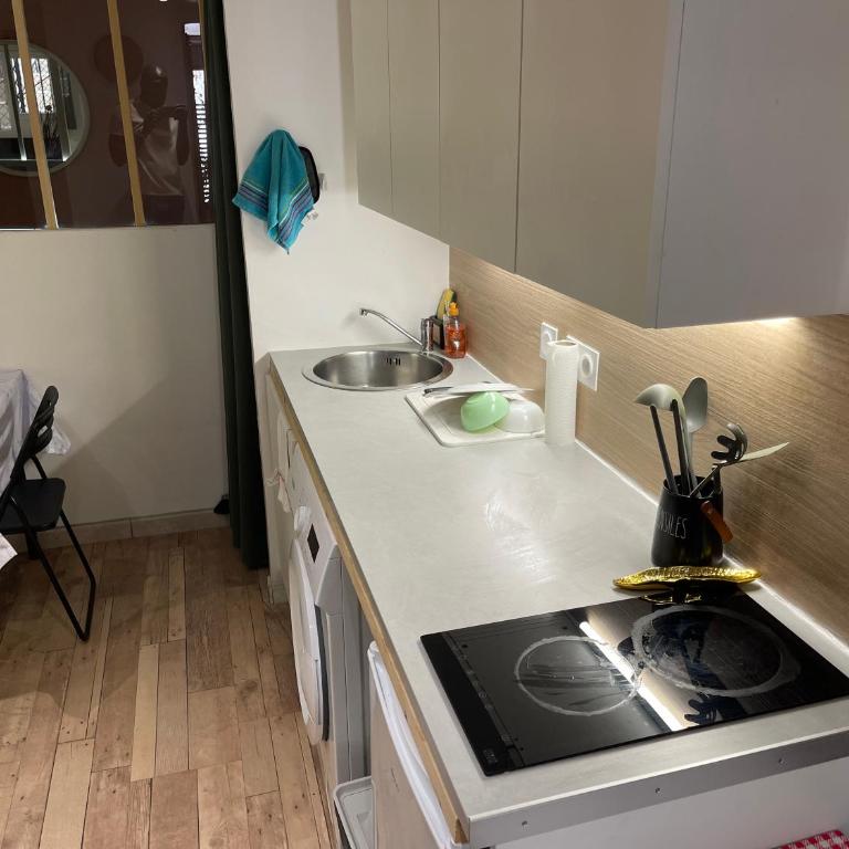 T1 neufs climatisés sur-équipés - Apartamento de 1 dormitorio - 18