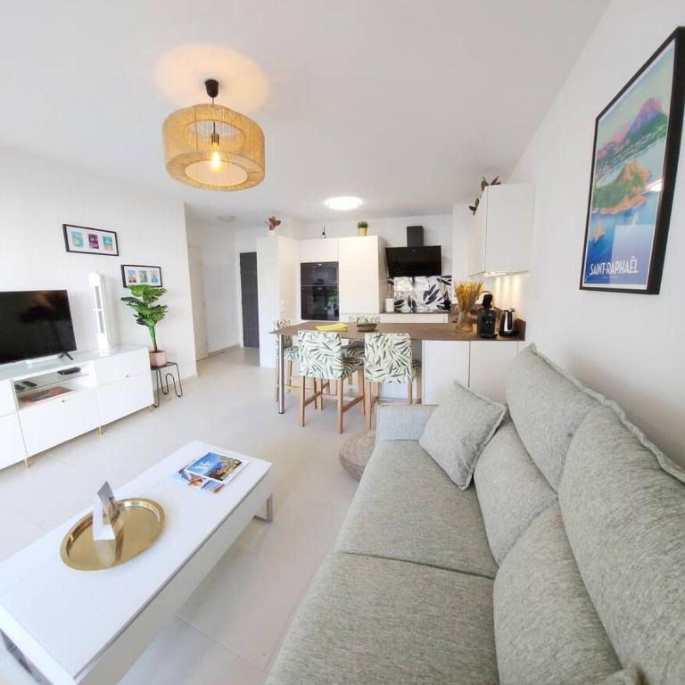 T2 Evasion Azur-4p 150m from t/sea, terrace, park. - Appartamento con 1 Camera da Letto - 8