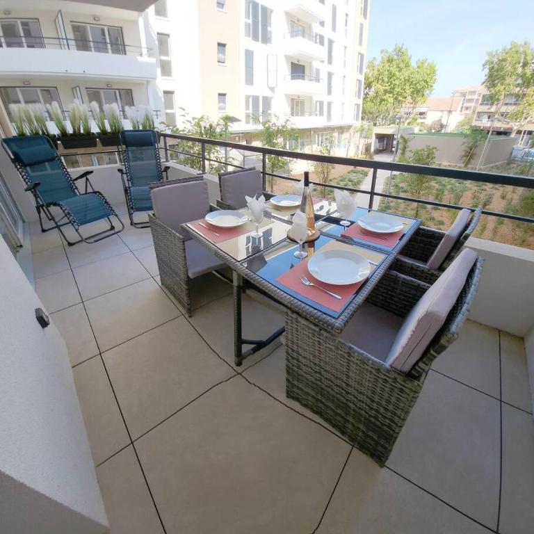 T2 Evasion Azur-4p 150m from t/sea, terrace, park. - Appartamento con 1 Camera da Letto - 13
