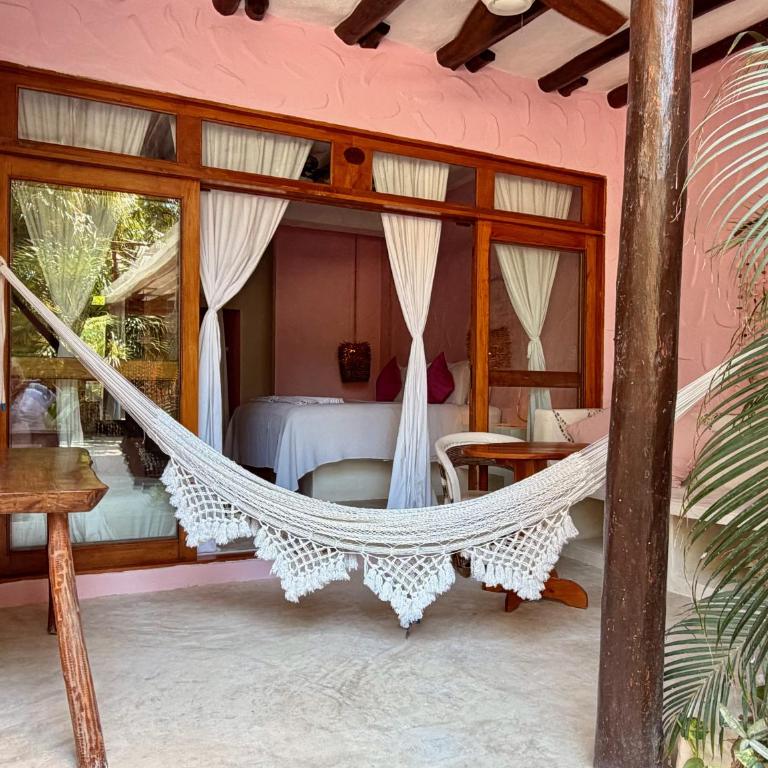 Palapas del Sol - Suite con vistas al jardín - 1 cama extragrande - 4