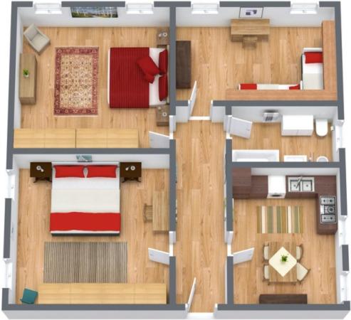 Appartamento vacanze Casadueottanta loc-13704 - Casa con 3 Camere da Letto - 4