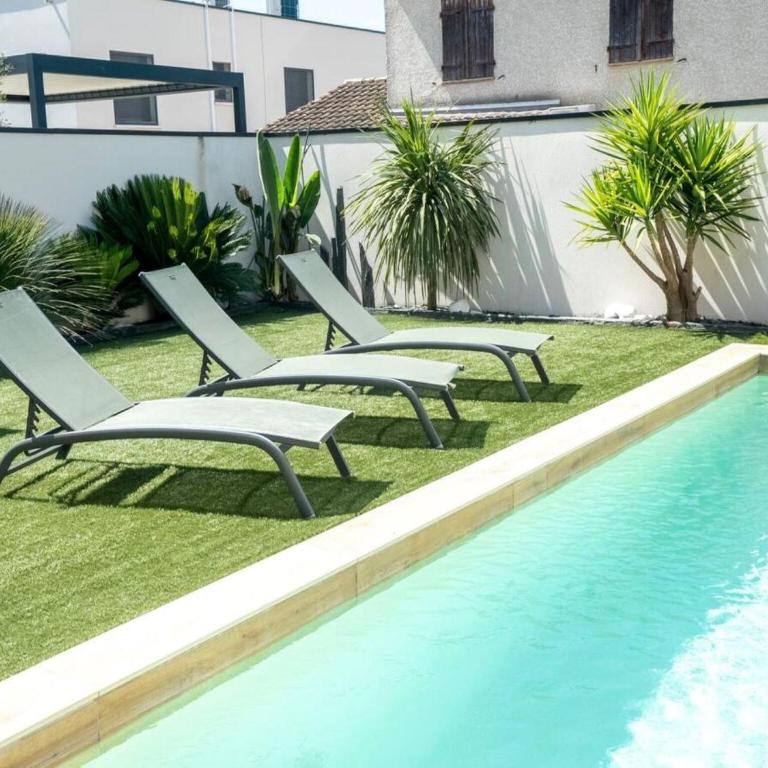 Beautiful Montpellier Villa with Pool - Casa de vacaciones de 2 dormitorios - 17