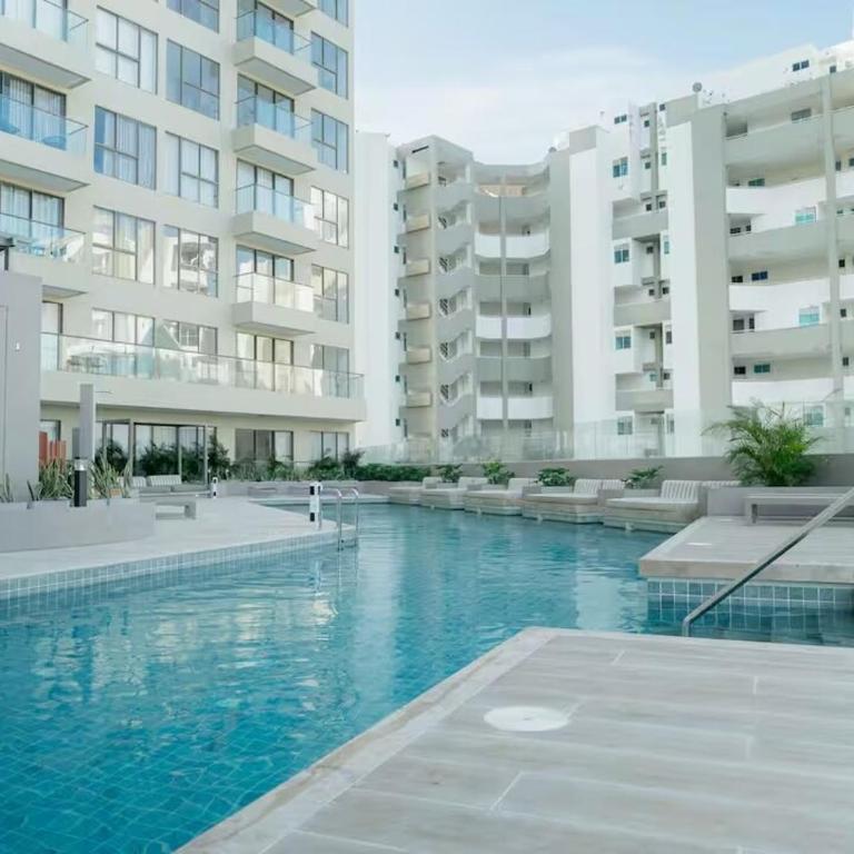 apartamento de lujo con piscina y jacuzzi en el rodadero - Apartamento de 2 dormitorios - 6