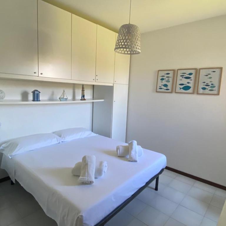 Casa con giardino, Wi-Fi e aria condizionata vicino alla Pelosa - Two-Bedroom Apartment with Sea View - 9