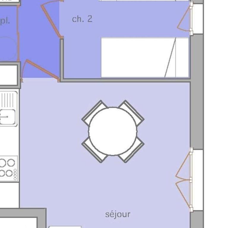 Appartement confortable en pleine nature - 6 pers. - FR-1-886-18 - Appartement - 9