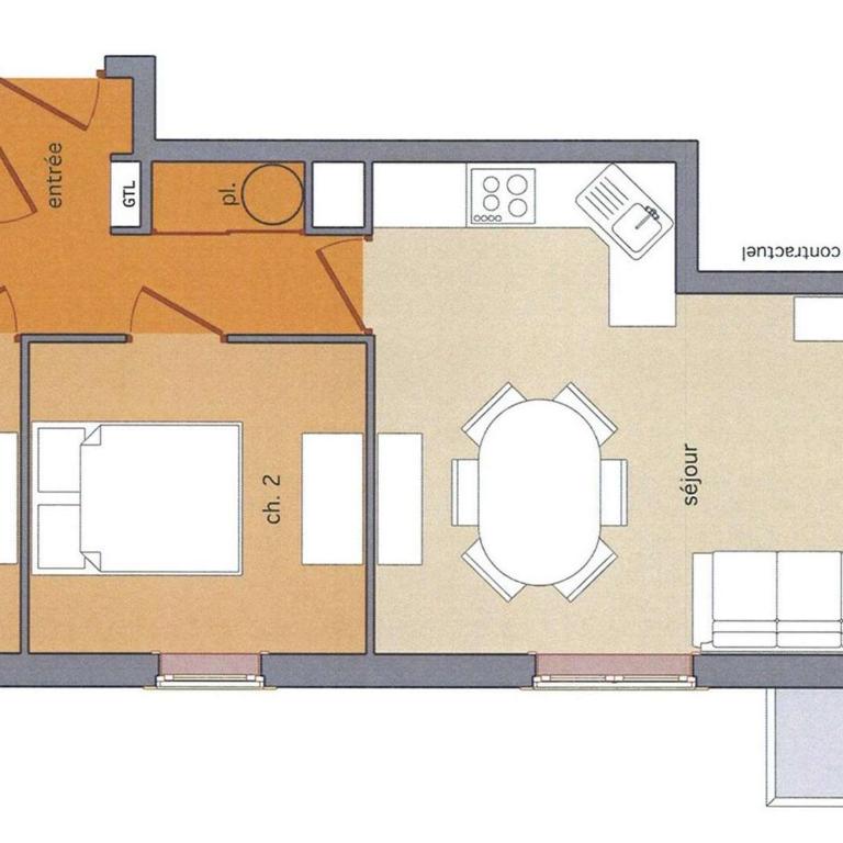 Appartement spacieux à Arêches - 6 pers. - FR-1-886-2 - Appartement - 10