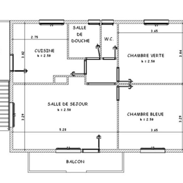 Chalet au cœur du village, animaux OK - 6 pers. - FR-1-886-67 - Chalet - 6