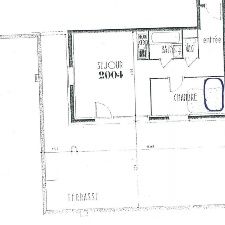 Appartement calme, terrasse - 5 pers. - FR-1-886-51 - Appartement - 11