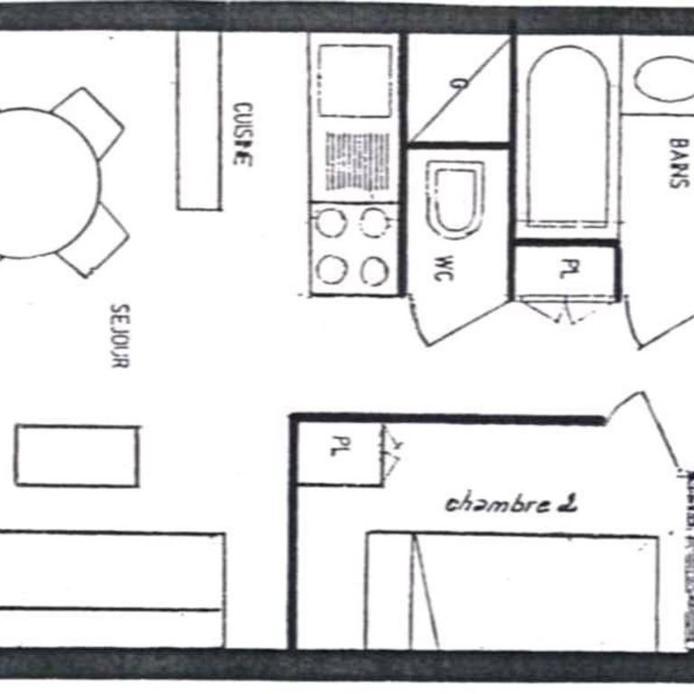 Appartement confortable proche pistes - 4 pers. - FR-1-886-49 - Appartement - 11