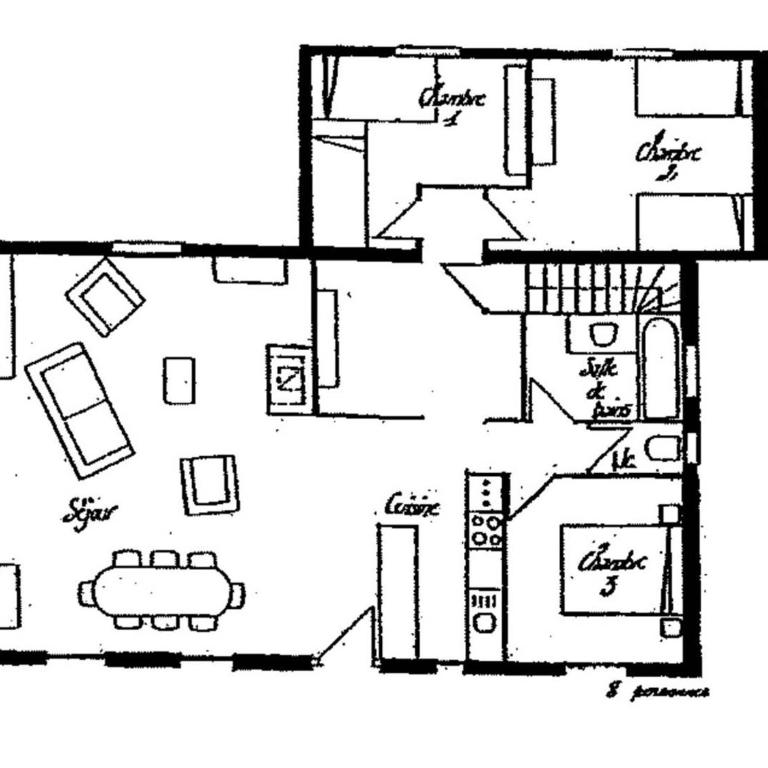 Chalet spacieux, animaux admis - 8 pers. - FR-1-886-70 - Chalet - 13