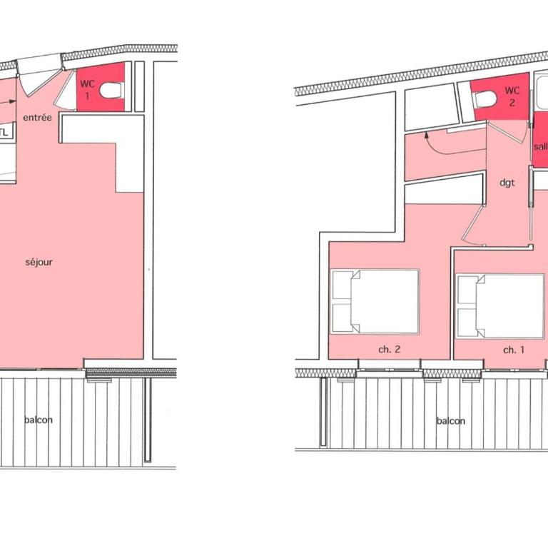 Appartement duplex cosy prÃ¨s du village - 4 pers. - FR-1-886-105 - Apartment - 9