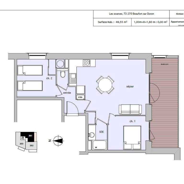 Appartement cocon au centre du village - 6 pers. - FR-1-886-107 - Appartement - 10