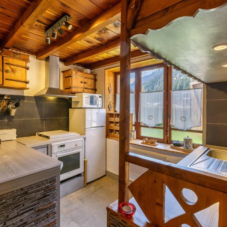 Maisonnette Argentée Near Grands Montets: Garden + Mont Blanc - Happy Rentals - Appartement - Rez-de-Chaussée - 4