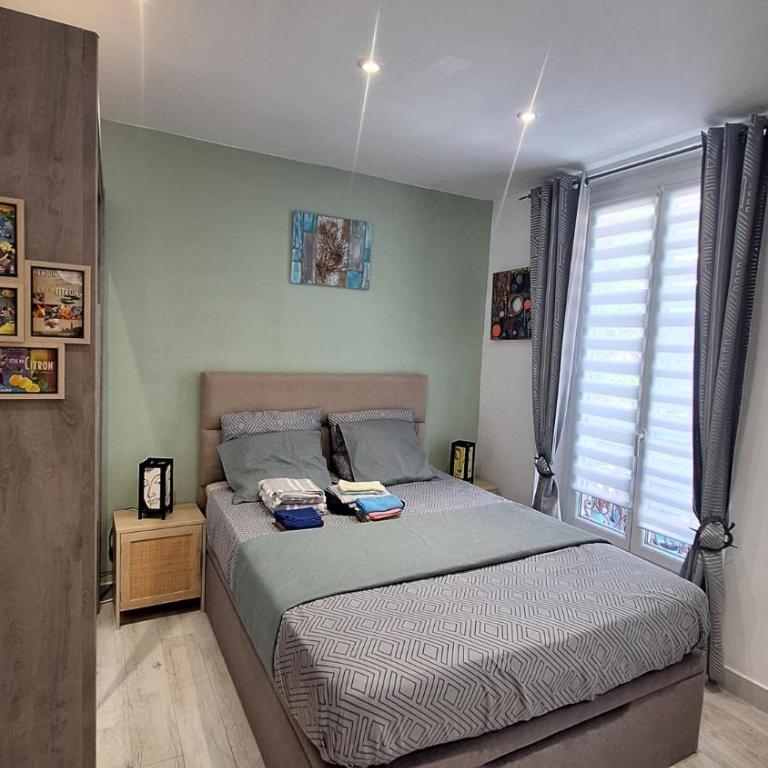 Studio lumineux avec stationnement proche Monaco, Nice, plage et gare - Appartamento con 1 Camera da Letto - 4