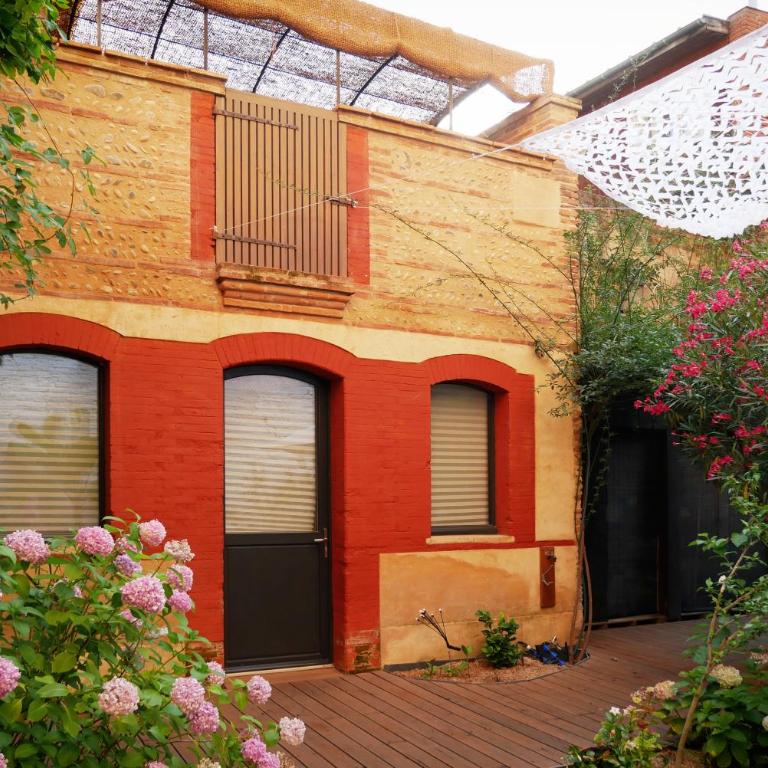 Le Home du Tigre, une adresse de charme avec terrasse et jardin secret, au cœur de Toulouse - One-Bedroom Apartment - 15