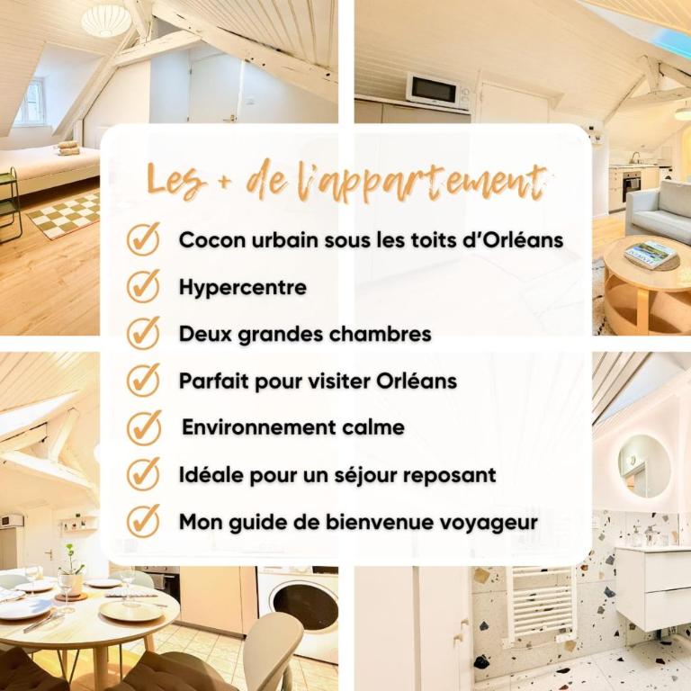 Bons Enfants - T3 à 2 min from the Cathedral - Appartement 2 Chambres - 21