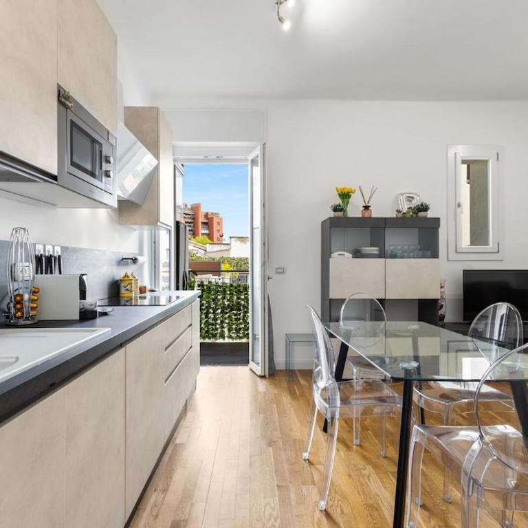 Elegante Apt, AC, 10 min to Duomo, M1 Turro - One-Bedroom Apartment - 19
