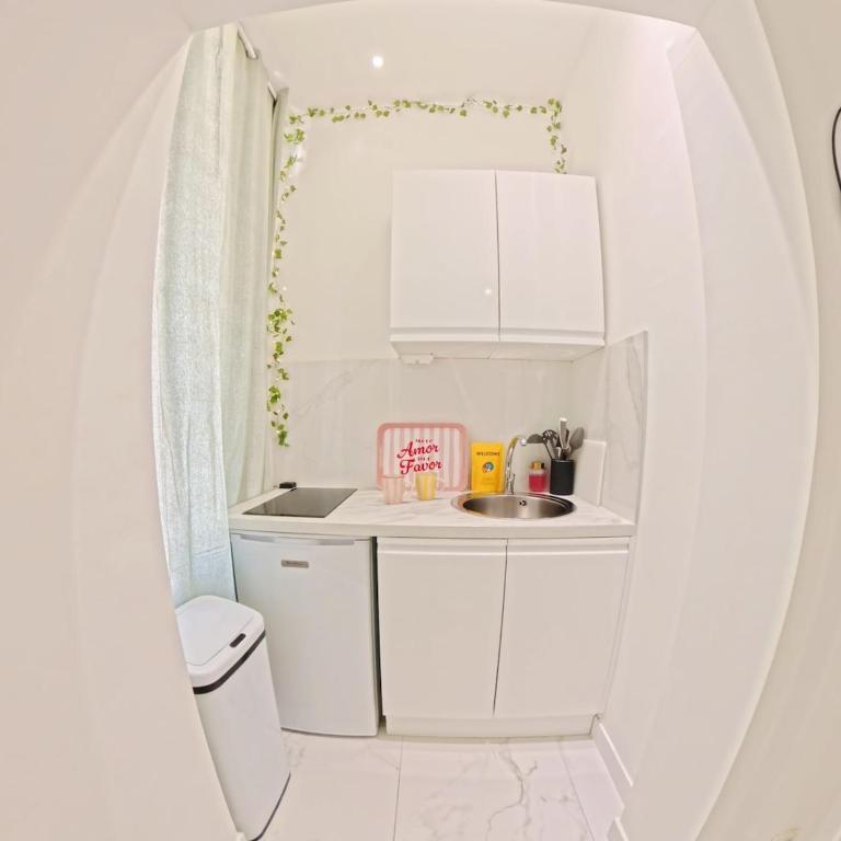 Beautiful refurbished air conditioned studio heart of Nice - One-Bedroom Apartment - 9