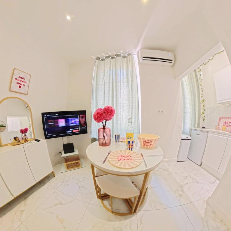Beautiful refurbished air conditioned studio heart of Nice - One-Bedroom Apartment - 10