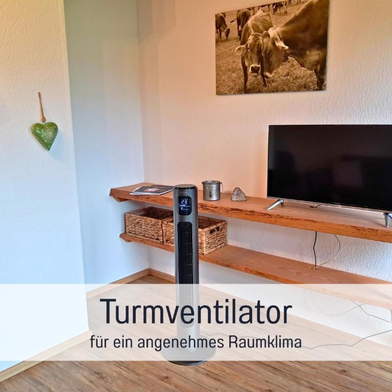 Bauernhof Finkel - Ferienwohnungen mit Balkon - Bergsicht - Traktor mitfahren - Tiere streicheln - entspannter Familienurlaub - zentrale Lage nahe Oberstdorf - Apartment mit 2 Schlafzimmern und Balkon - 7