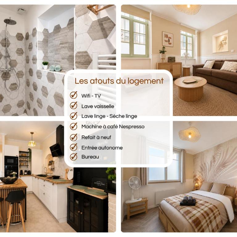 " Le Montaubanque " Centre ville - Entrée autonome - Appartement 1 Chambre - 2