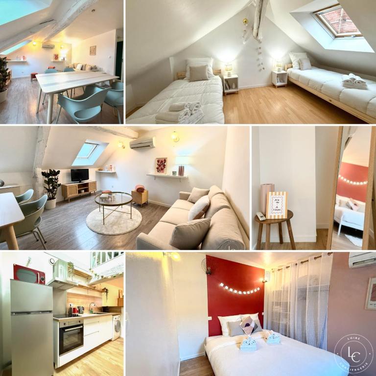 La Charpenterie - T3 Hypercentre - Proche Loire - Appartement - 18