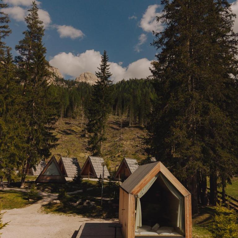 Camping Sass Dlacia - Chalet con 1 Camera da Letto - 2