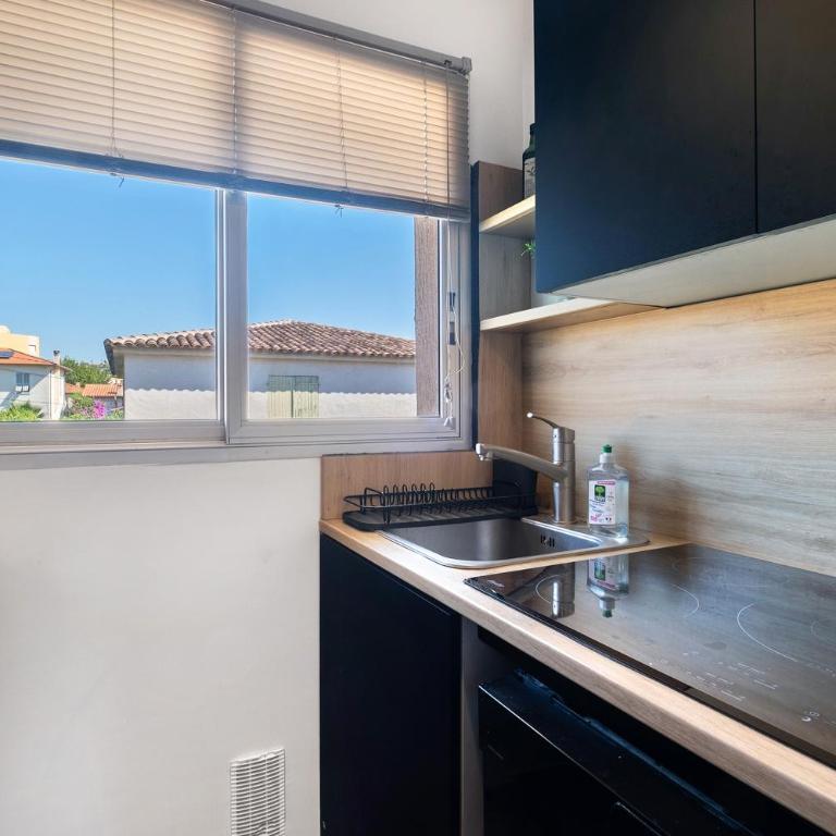 Studio Les Jacinthes Proche Mer - Studio avec Balcon - 9