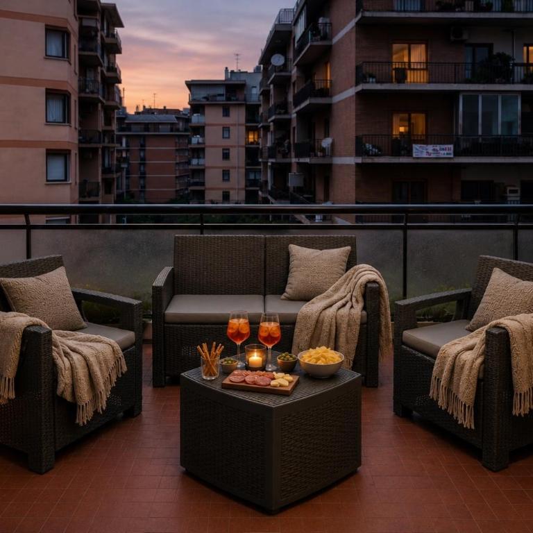 CasaIsabella Roma Spacious Apartment with Two Terraces - Appartamento con 2 Camere da Letto, Balcone e Terrazza - 1