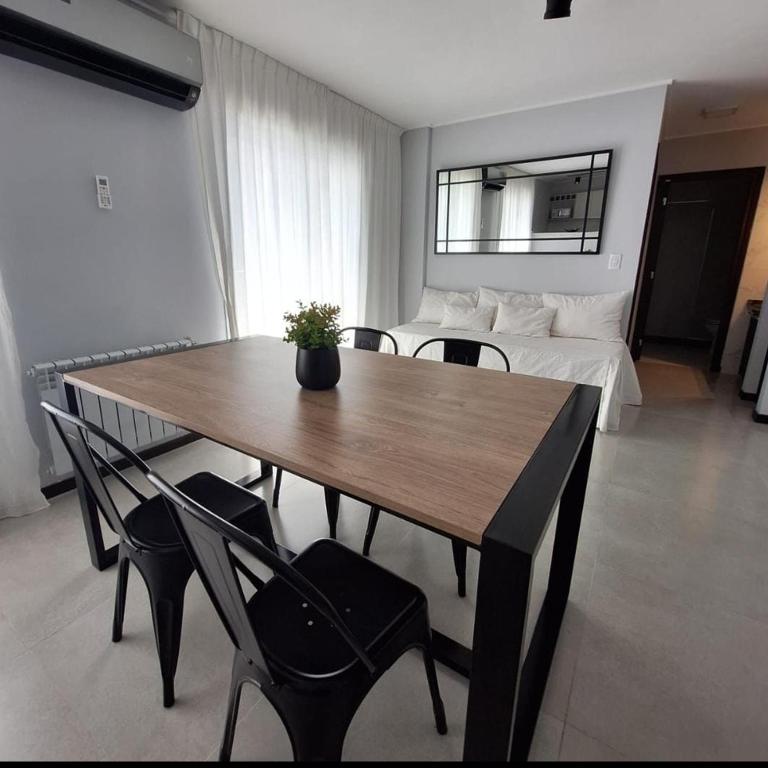 Depto Nuevo en el Centro, Cochera, Pile, Aire Ac - One-Bedroom Apartment - 1