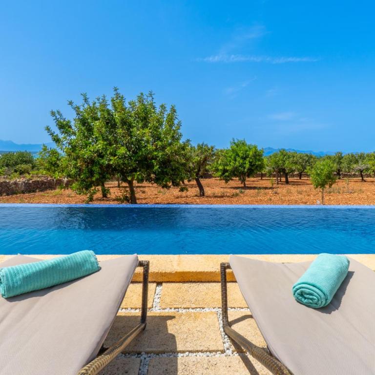 Finca Ca`n Jaumí, un paraíso con vista al mar y a la montaña - Villa mit 3 Schlafzimmern - 6