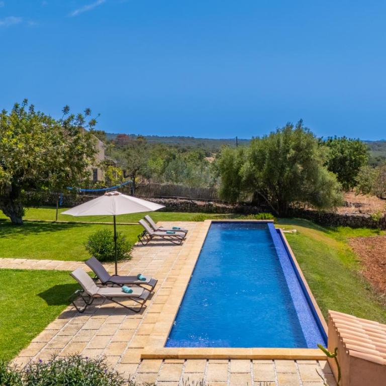 Finca Ca`n Jaumí, un paraíso con vista al mar y a la montaña - Villa mit 3 Schlafzimmern - 56