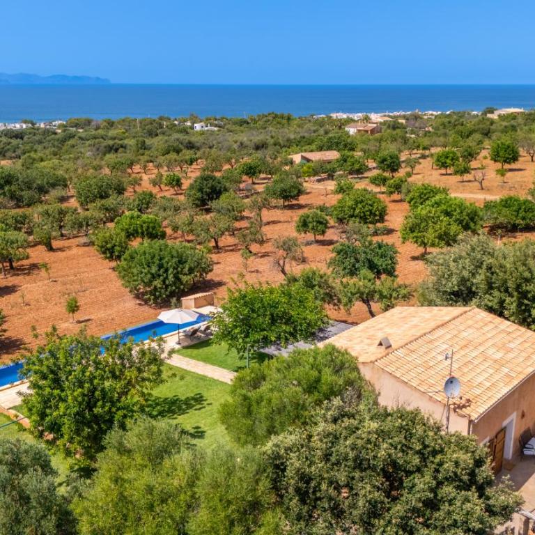Finca Ca`n Jaumí, un paraíso con vista al mar y a la montaña - Villa mit 3 Schlafzimmern - 58