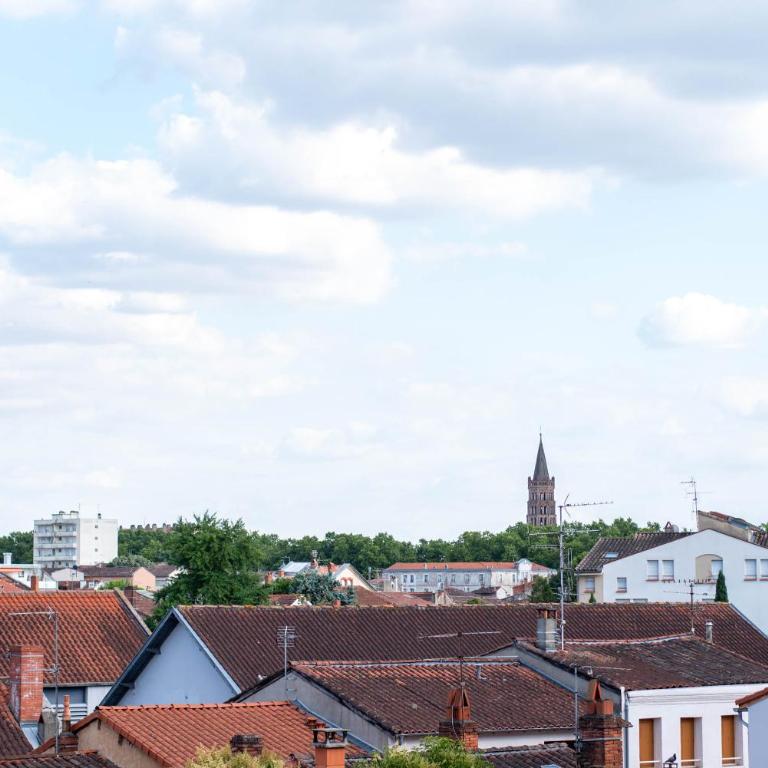 T3 vue canal & clocher et parking, Toulouse centre - Apartment mit 2 Schlafzimmern - 23