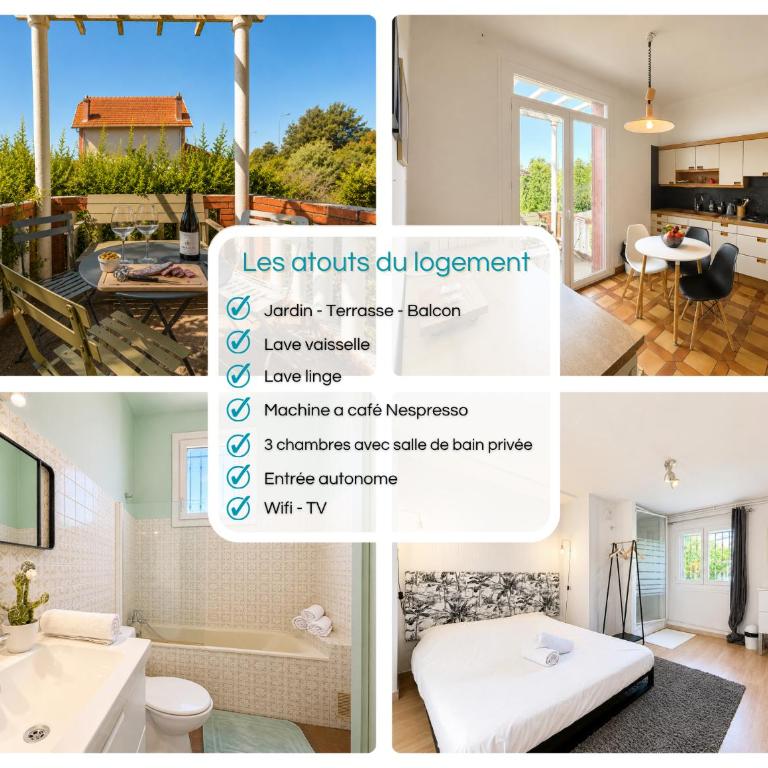 " Le Grand Biarritz " Jardin - Parking - WIFI - Haus mit 6 Schlafzimmern - 2