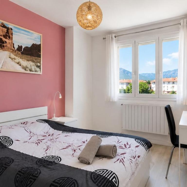 Le Smart & Cosy - Location Logement Entier - 3 Chambres - Parking Gratuit autour de la coproriété -- Wifi Fibre -Gare à 20 min - Deluxe Apartment mit 3 Schlafzimmern - 13