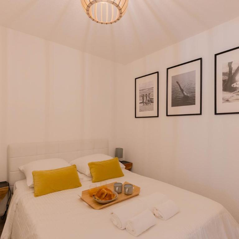 2 Pièces, plage à 5 min à pied, piscine parking - Appartement 1 Chambre avec Terrasse - 2