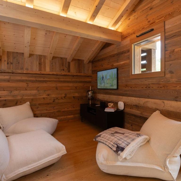 Le Refuge de Lola Chalet familial avec jacuzzi salle de jeux & cheminé - Chalet - 10