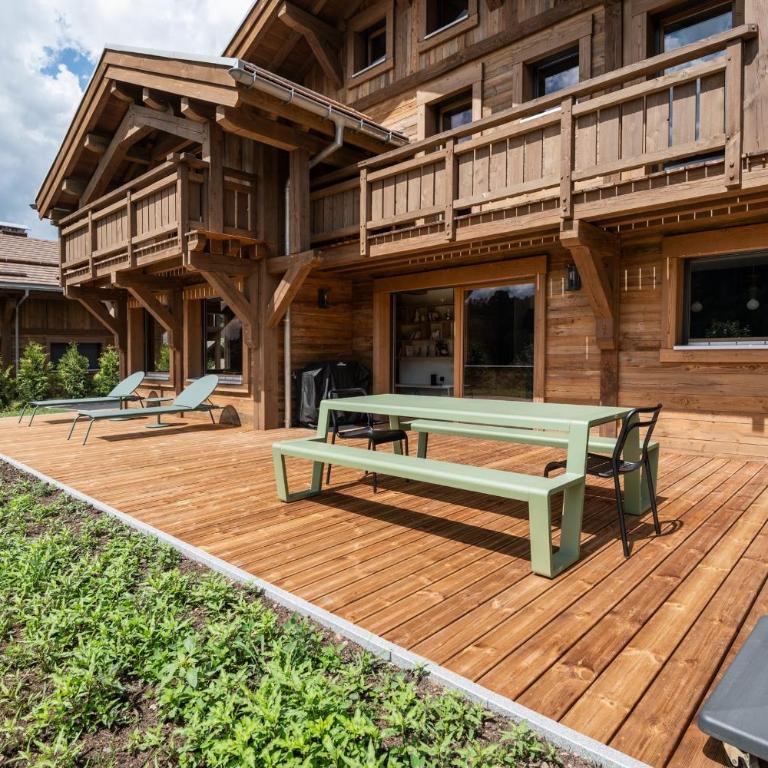 Le Refuge de Lola Chalet familial avec jacuzzi salle de jeux & cheminé - Chalet - 26