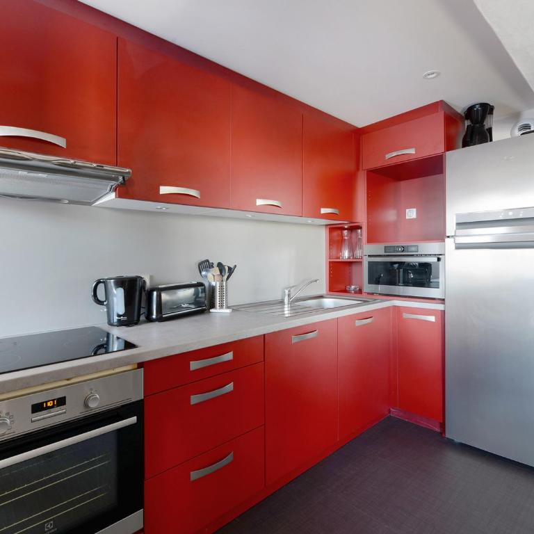 Magnifique duplex rénové 7 pièces, proche pistes, sauna, hammam, salle de fitness - Apartment mit 5 Schlafzimmern - 15
