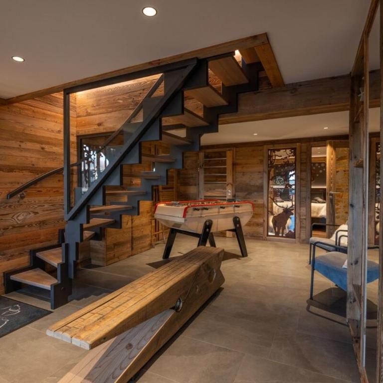 Le Refuge des 3 Oursons 14 p - mit Swim Spa Sauna - Ferienhaus - 30