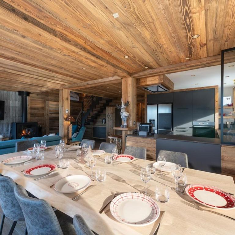La Cabane des Oursons Familienchalet mit Whirlpool - Chalet - 8