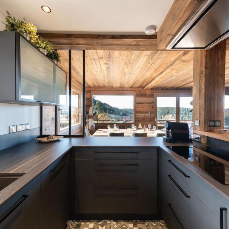 La Cabane des Oursons Familienchalet mit Whirlpool - Chalet - 6