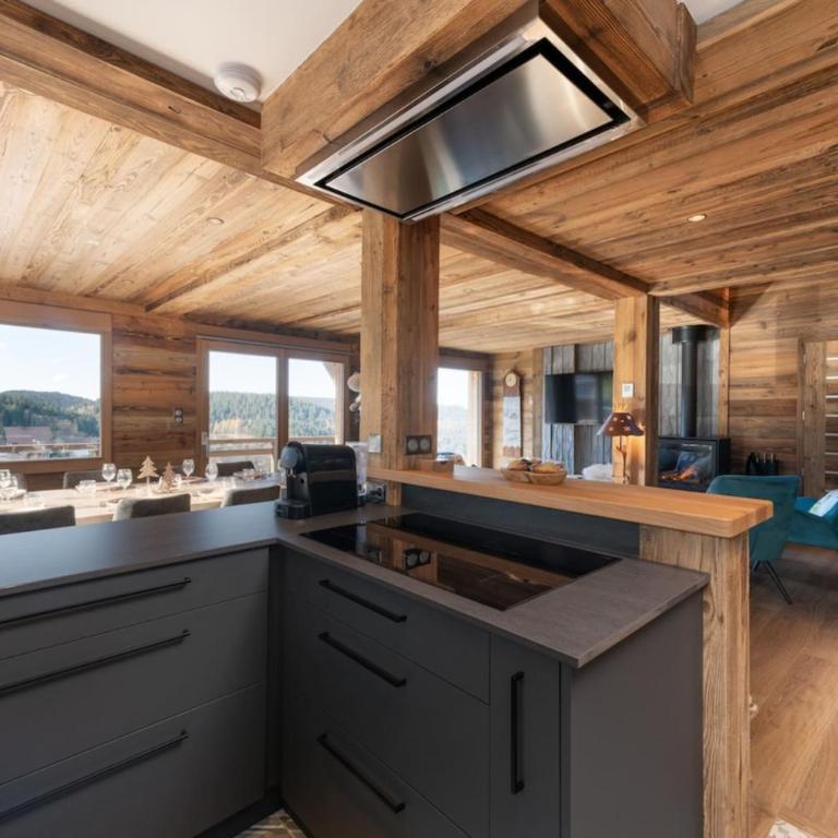 La Cabane des Oursons Familienchalet mit Whirlpool - Chalet - 7