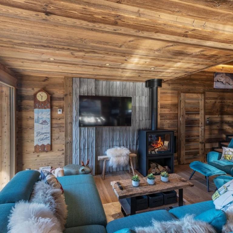 La Cabane des Oursons Familienchalet mit Whirlpool - Chalet - 5