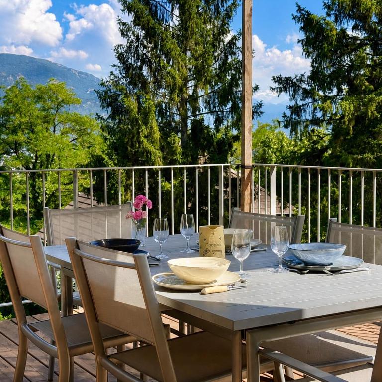 Maison 6 pers - Bain nordique, Clim & Jardin - Haus mit 3 Schlafzimmern - 4