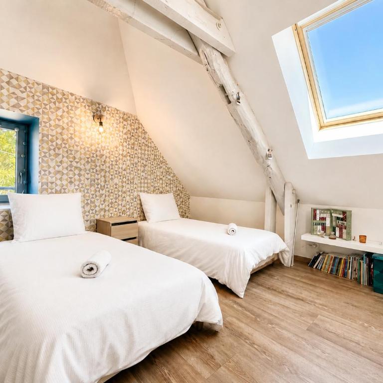 Maison 6 pers - Bain nordique, Clim & Jardin - Haus mit 3 Schlafzimmern - 11