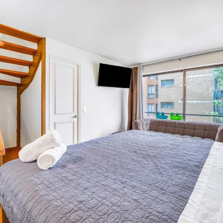Loft Mardoqueo steps from Costanera Center - One-Bedroom Apartment - 11