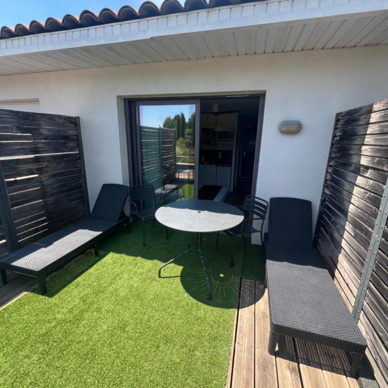 Les Terrasses D'Aix - Studio avec Grande Terrasse privée - Studio mit Terrasse - 12