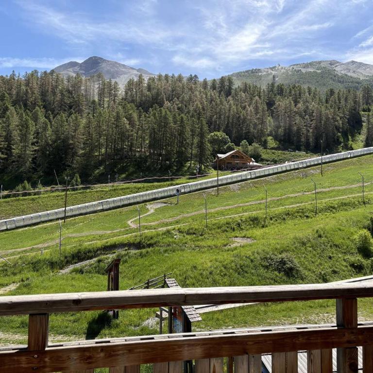 Appartement skis aux pieds Les Orres 1800, balcon - FR-1-322-702 - Apartment - 11